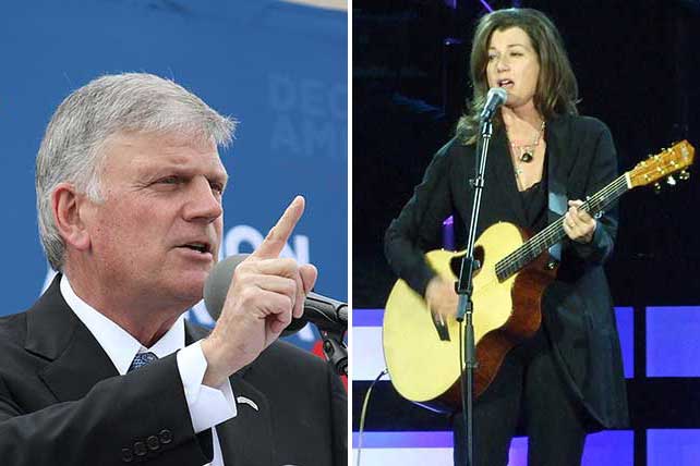 Franklin Graham Criticizes Amy Grant Same-Sex Marriage Stance 